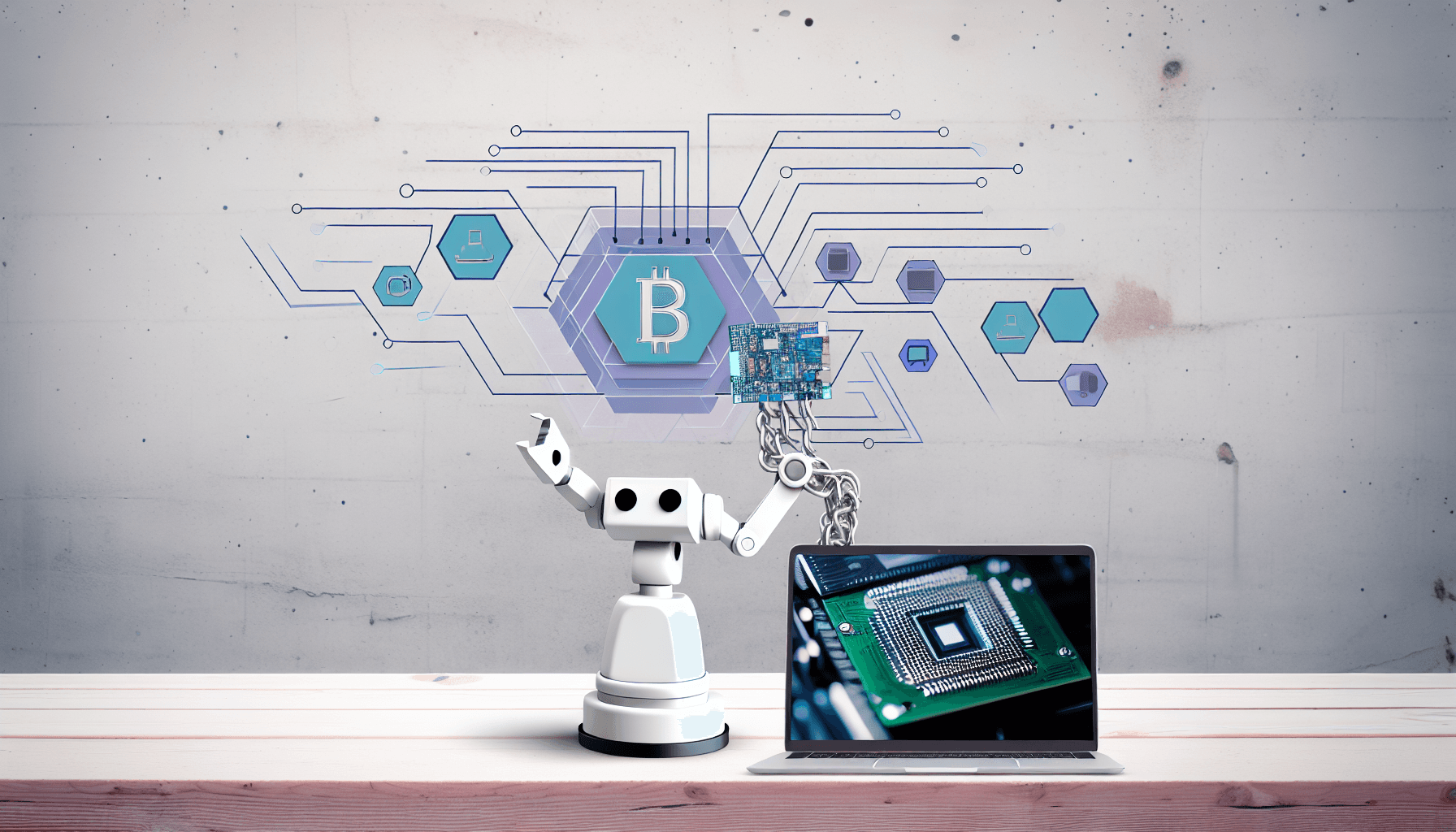 URDF Integration with Blockchain for Secure Robot Operations